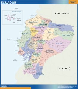 Ecuador map