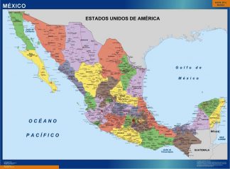 Mexico map