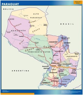 Paraguay map