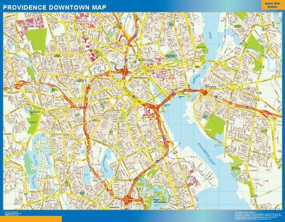 Providence downtown map