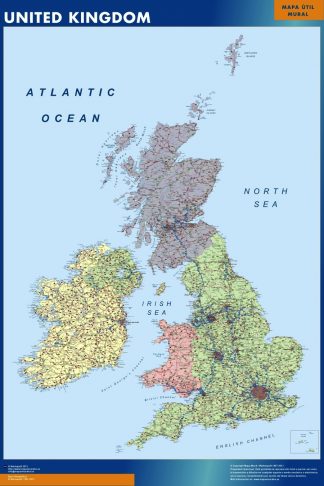 United Kingdom map